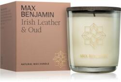 Max Benjamin Irish Leather & Oud illatgyertya 210 g