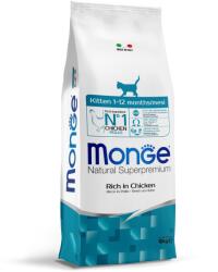 Monge Rich in Chicken Kitten - csirke 10 kg