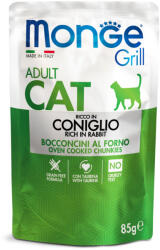 Monge Grill Cat Adult Nyulas Falatok Aszpikban 85 g