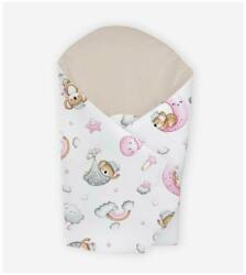 Klups Patura de infasat Klups Heaven World Pink C008 (00082017) - babyneeds