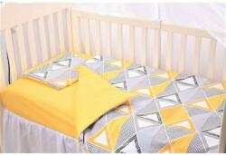 Confort Family Lenjerie 6 piese patut 120x60 cm bumbac 100% model Forme geometrice (CFAM8040) - babyneeds