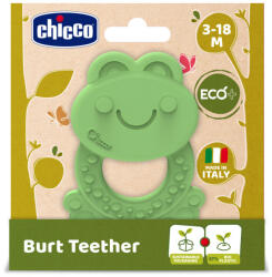 Chicco Burt békás rágóka ECO+ bioműanyag felhasználásával