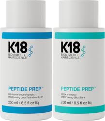 K18HAIR promóciós csomag: Karbantartó sampon, 250 ml + Detox sampon, 250 ml