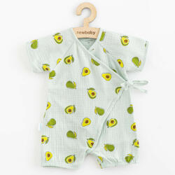 NEW BABY Baba nyári muszlin kezeslábas New Baby Avocado - pindurka - 5 390 Ft