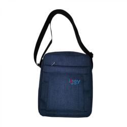 IGGY GEANTA CROSSBODY Iggy, 1 bretea, 1 compartiment principal, 1 compartiment frontal, 21x26x5.6cm, polyester, albastru IGSB-CROSS-BL (IGSB-CROSS-BL) - shoppix