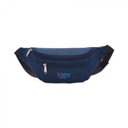 IGGY BORSETA Iggy, polyester, 1 bretea, 1 compartiment principal, 1 compartiment frontal, 38x16x6.5cm, albastru IGFP-BELT-BL (IGFP-BELT-BL) - shoppix
