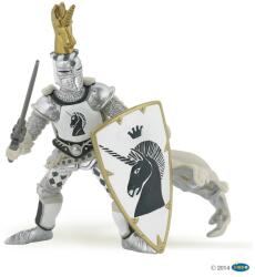 Papo Figurina Papo - Personaje medievale, Cavalerul unicorn (39915)