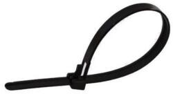 ELEMATIC Brida plastic 7, 5 x 350 reutilizabila, black (100buc) - ELEMATIC, 5354 (5354)