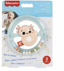 Mattel Fisher-Price: Sensimals babapajti - Axolotl csörgő (HRB21) - jatekbolt