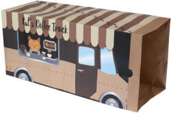 TIAKI TIAKI Coffee Truck papír alagút macskáknak 27 x 22 x 60 cm