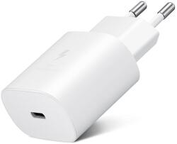 Samsung gyári USB hálózati töltő adapter Type-C bemenettel - 25W - EP-TA800EWE PD. 3.0 Super Fast Charging - fehér (ECO csomagolás) (SA076381) (SA076381)