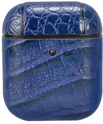 TERRATEC AirBox Crocodile Pattern Apple AirPods védőtok - Kék (306841) (306841)