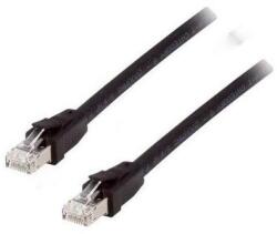 Equip Patchkabel Cat8.1 S/FTP 2xRJ45 5.00m schwarz LSZH (608054) (608054)