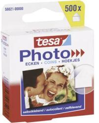 tesa Fénykép ragasztófül Tesa® Photo Mounts 500 db átlátszó TESA 56621 (56621-00-00) (56621-00-00)