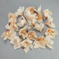 Orchidea fej 20db/csom barack (50-1587BAROKOS)