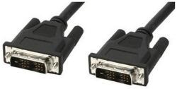 TECHLY 5.0m DVI-D Single Link M/M DVI kábel 5 M Fekete (ICOC-DVI-8050) (ICOC-DVI-8050)
