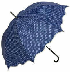 Clayre & Eef Pöttyös esernyő hullámos szélű, átmérő 98cm, kék (ZV-872__898____4332)