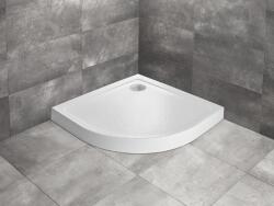Radaway Cadita de dus semirotunda, acrilica cu aspect de piatra, Radaway Doros A Compact Stone White SDRA9090-05-04S (SDRA9090-05-04S)