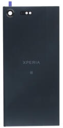 Sony G8142, G8141 Xperia XZ Premium akkufedél (hátlap) kamera lencsével és ragasztóval, fekete (U50061852) Gyári, Service Pack
