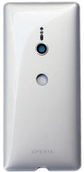 Sony H9436, H8416 Xperia XZ3 akkufedél (hátlap) kamera lencsével és ragasztóval, fehér (U50053401) Gyári, Service Pack