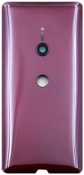 Sony H9436, H8416 Xperia XZ3 akkufedél (hátlap) kamera lencsével és ragasztóval, piros (U50053381) Gyári, Service Pack