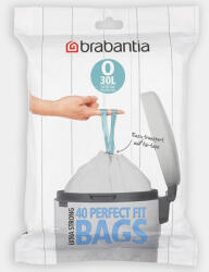 Brabantia PerfectFit szemeteszsák (Code O) 30 liter, 40 darab - 124846