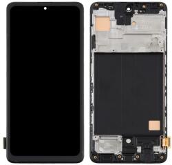 GH82-23774A Samsung Galaxy A51 TFT LCD kijelző érintővel fekete kerettel, előlap (GH82-23774A)