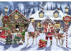 Bluebird Puzzle 90530 -Santa's Workshop - 1000 db-os puzzle (90530)