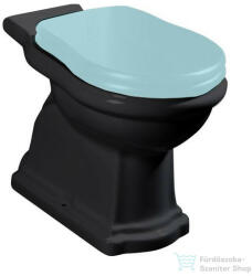 SAPHO KERASAN RETRO álló WC, alsó kifolyású, 38, 5x41x72cm, matt fekete (101231) (101231) - furdoszoba-szaniter