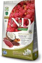 N&D Dog Grain Free Quinoa Skin & Coat Duck - Pentru probleme de piele și blană - 7 kg