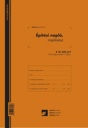  B. Eti. 820/uj/v/3 építési Napló 25x3 (beti820ujv3lap) - cartridge
