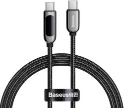 Baseus Cablu Incarcare Rapid USB-C la USB-C Baseus Display 100W 1m (negru) CATSK-B01