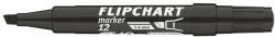 Flipchart marker vízbázisú 1-4mm vágott ARTIP 12 fekete (9580002007)