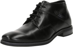 bugatti Pantofi cu șireturi 'Malco' negru, Mărimea 44