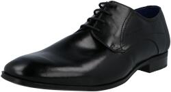 bugatti Pantofi cu șireturi 'Mattia II' negru, Mărimea 46