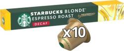Starbucks STARBUCKS® kávékapszula NESPRESSO® koffeinmentes szőke eszpresszó sülthez 10 db