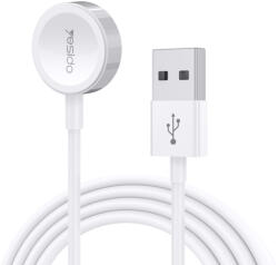 YESIDO Incarcator wireless cu cablu USB la Apple Watch 1.2m, Yesido (CA69), White