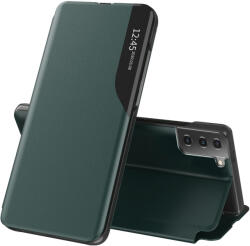 Techsuit Husa pentru Samsung Galaxy S21 FE 5G, Techsuit eFold Series, Dark Green