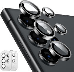 ESR Folie Camera pentru Samsung Galaxy S24 Ultra (set 2), ESR Lens Protector Tempered Glass, Black
