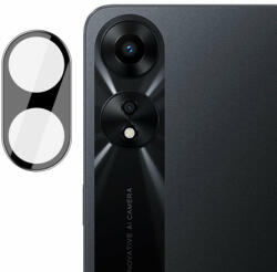 Techsuit Folie Camera pentru Oppo A58 5G / A78 5G, Techsuit Full Camera Glass, Black