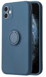mobico Husa Cover Silicon Finger Grip pentru iPhone 14 Plus Albastru - onmobile
