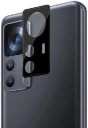 Techsuit Folie Camera pentru Xiaomi 12T, Techsuit Full Camera Glass, Black