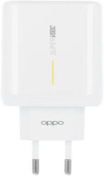 OPPO Incarcator USB, 65W, Oppo SuperVOOC (VCA7JFEH), White (Bulk Packing)