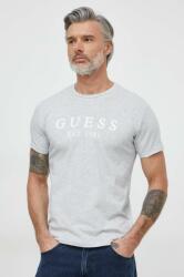 Guess t-shirt szürke, férfi, nyomott mintás, U4RI22 K6YW0 - szürke XXL