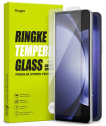 Ringke Folie pentru Samsung Galaxy Z Fold5, Ringke Cover Display Tempered Glass, Clear