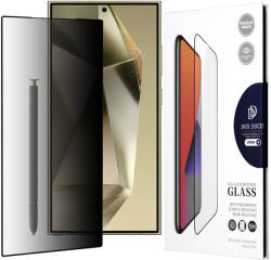 Dux Ducis Folie pentru Samsung Galaxy S24 Ultra, Dux Ducis Tempered Glass Privacy, Black