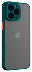 Tel Protect Husa Cover Hard Mat pentru iPhone 14 Pro Rama Verde - onmobile