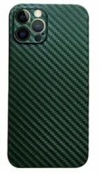 Contakt Husa Cover Hard Carbon Fiber pentru iPhone 14 Plus Verde