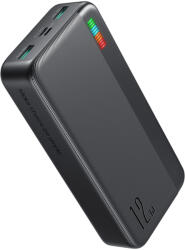 JOYROOM Baterie Externa 2x USB, Type-C, Micro-USB, 12W, 20000mAh, JoyRoom Dazzling Series (JR-T017), Black