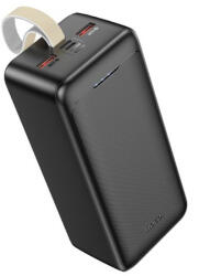 hoco. Baterie Externa 2x USB, Type-C, Micro-USB, PD30W, 40000mAh, Hoco Smart (J111C), Black